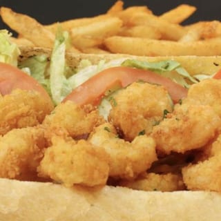 Shrimp Po Boy Combo