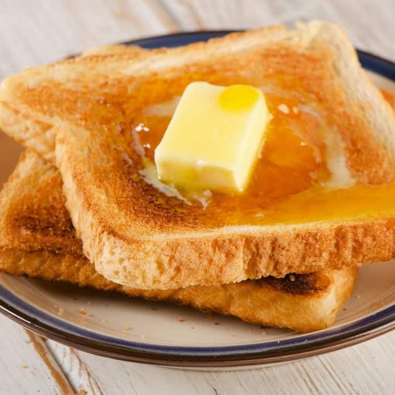 1 Slice of Toast.