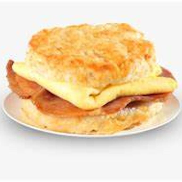 Ham & Egg Biscuit.