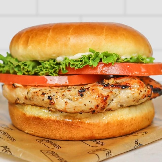 Grilled Chicken Sandwich.