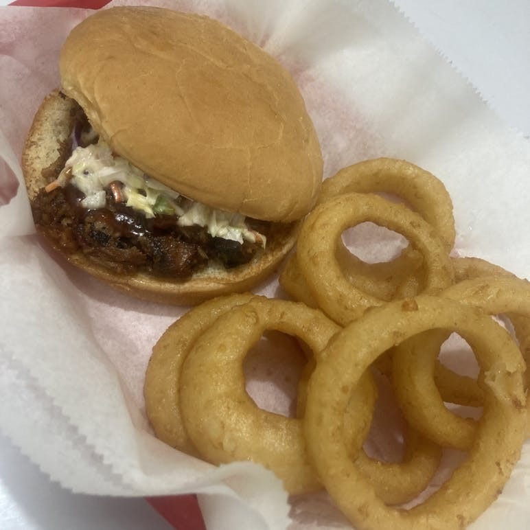 BBQ Sandwich Combo.