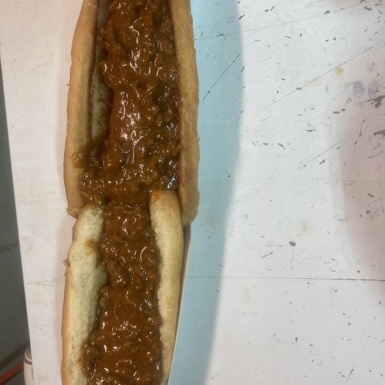 Footlong Chili Dog.