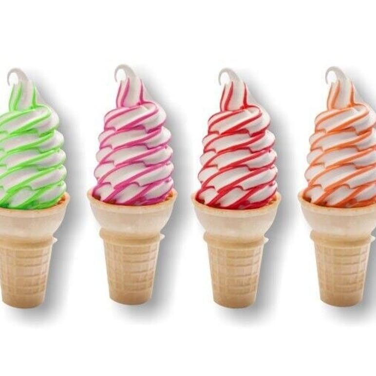 Flavored Ice Cream.