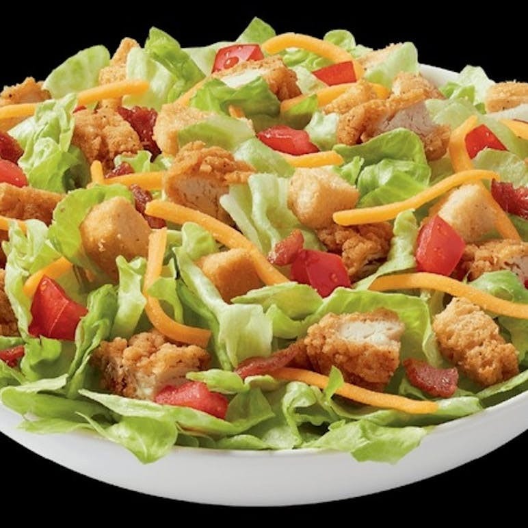 Chicken Strip Salad.