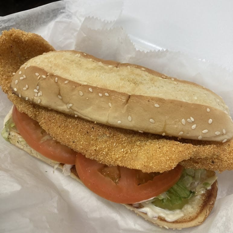 Fish Po Boy.