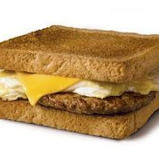 Sausage, Egg & Cheese on Toast