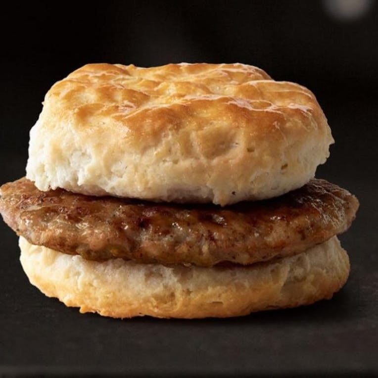 Sausage Biscuit.