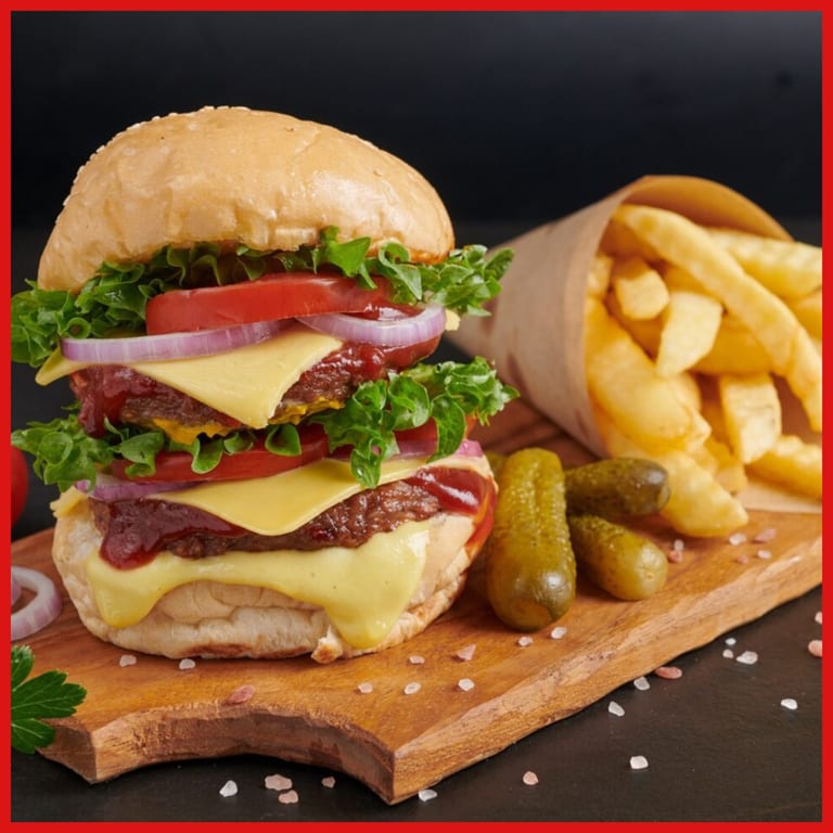 Burgers, Fries, and Comfort Classics