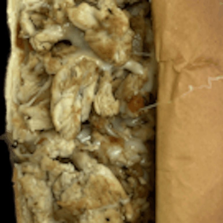 Chicken Philly Sandwich.