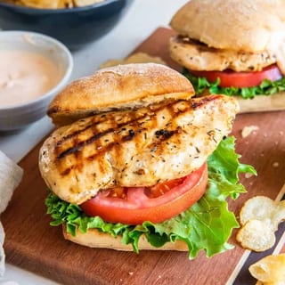 Grilled Chicken Breast Sandwich Combo