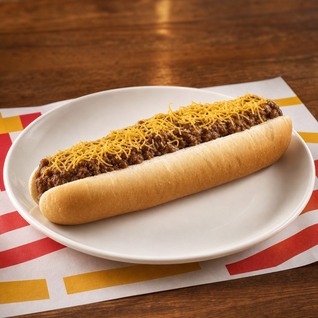 Footlong Chili Dog Combo.