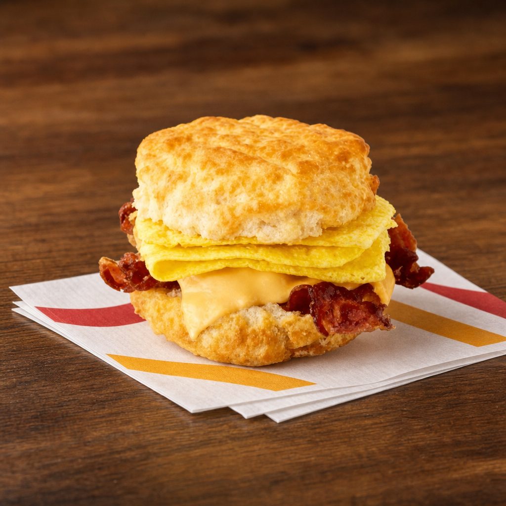 Bacon, Egg & Cheese Biscuit.