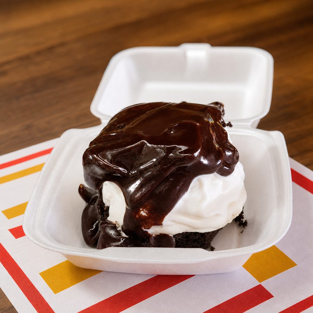 Hot Fudge Cake.