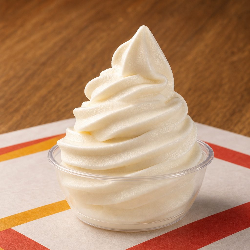 Vanilla Ice Cream.