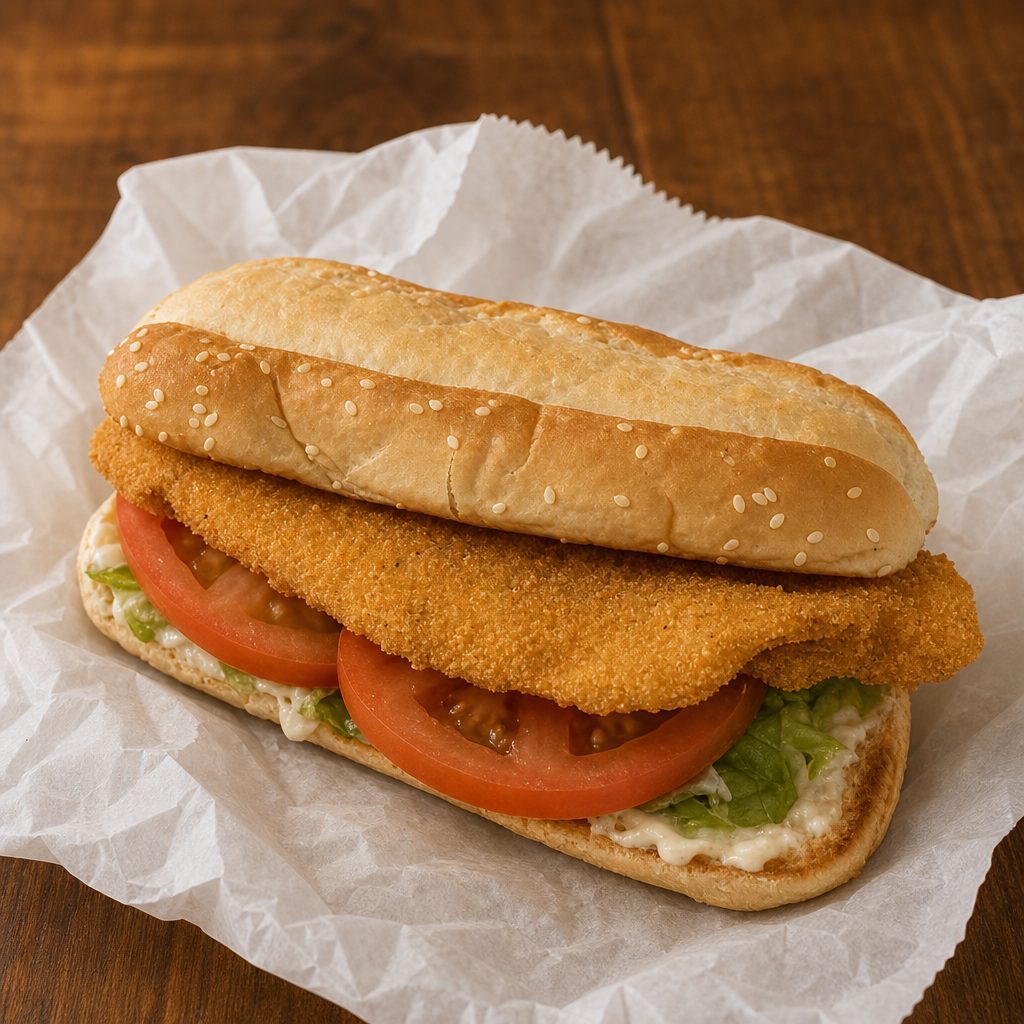 Fish Po Boy.