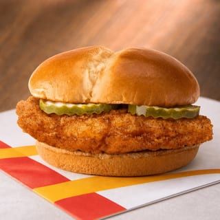 Fried Chicken Breast Sandwich Combo