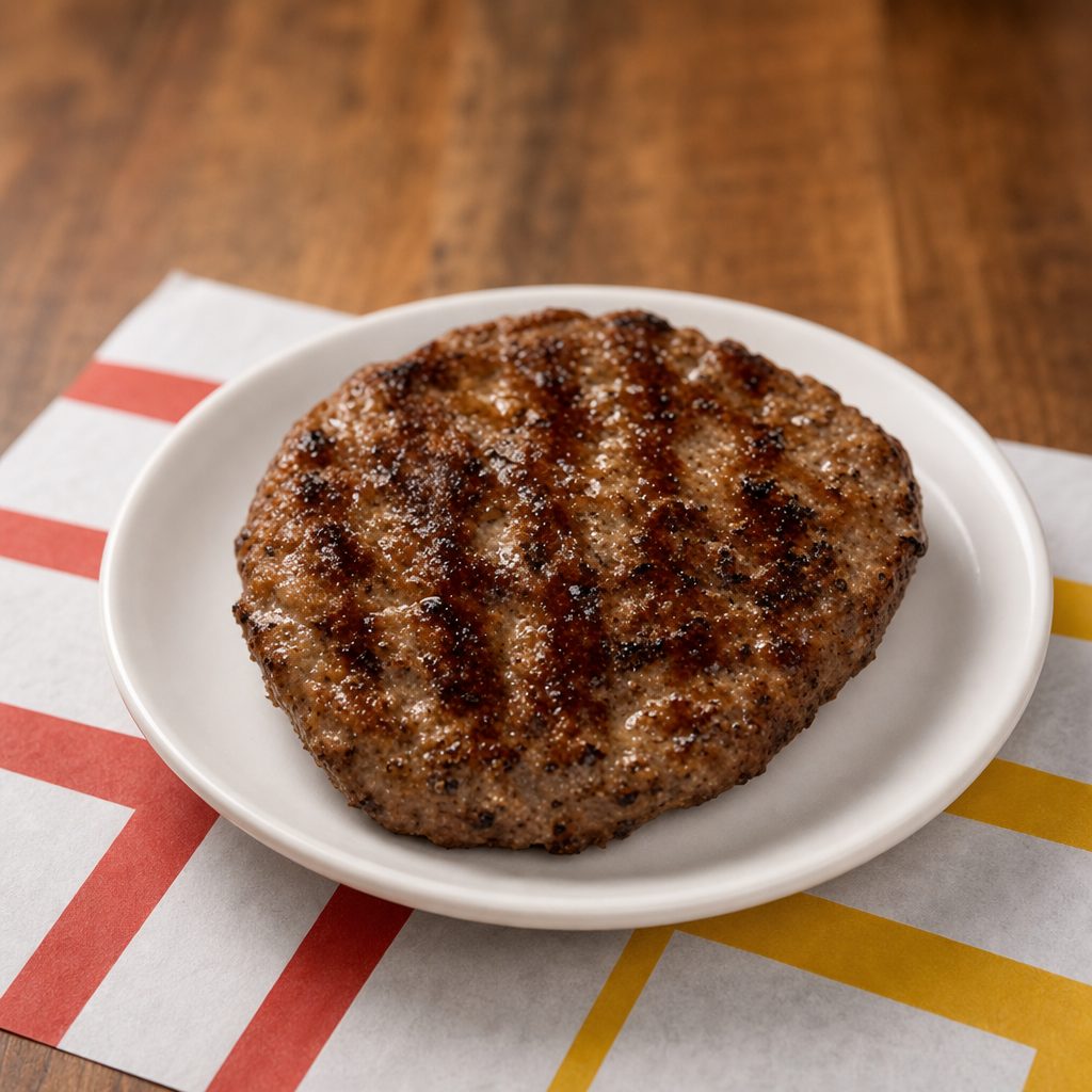 Regular Hamburger Meat Only.