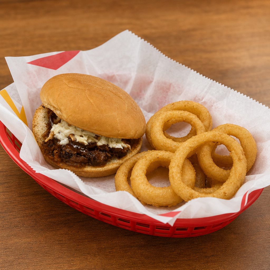 BBQ Sandwich Combo.