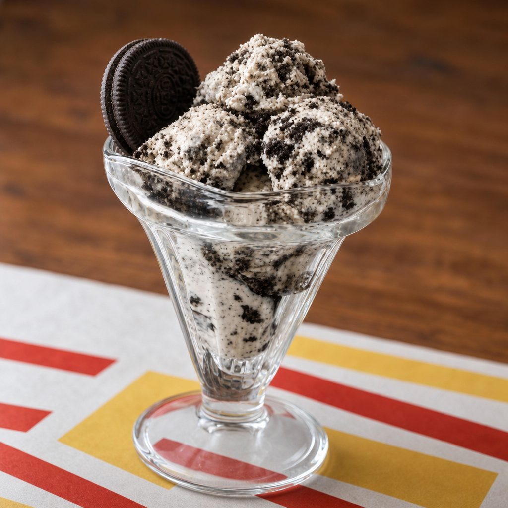Oreo Sundae.