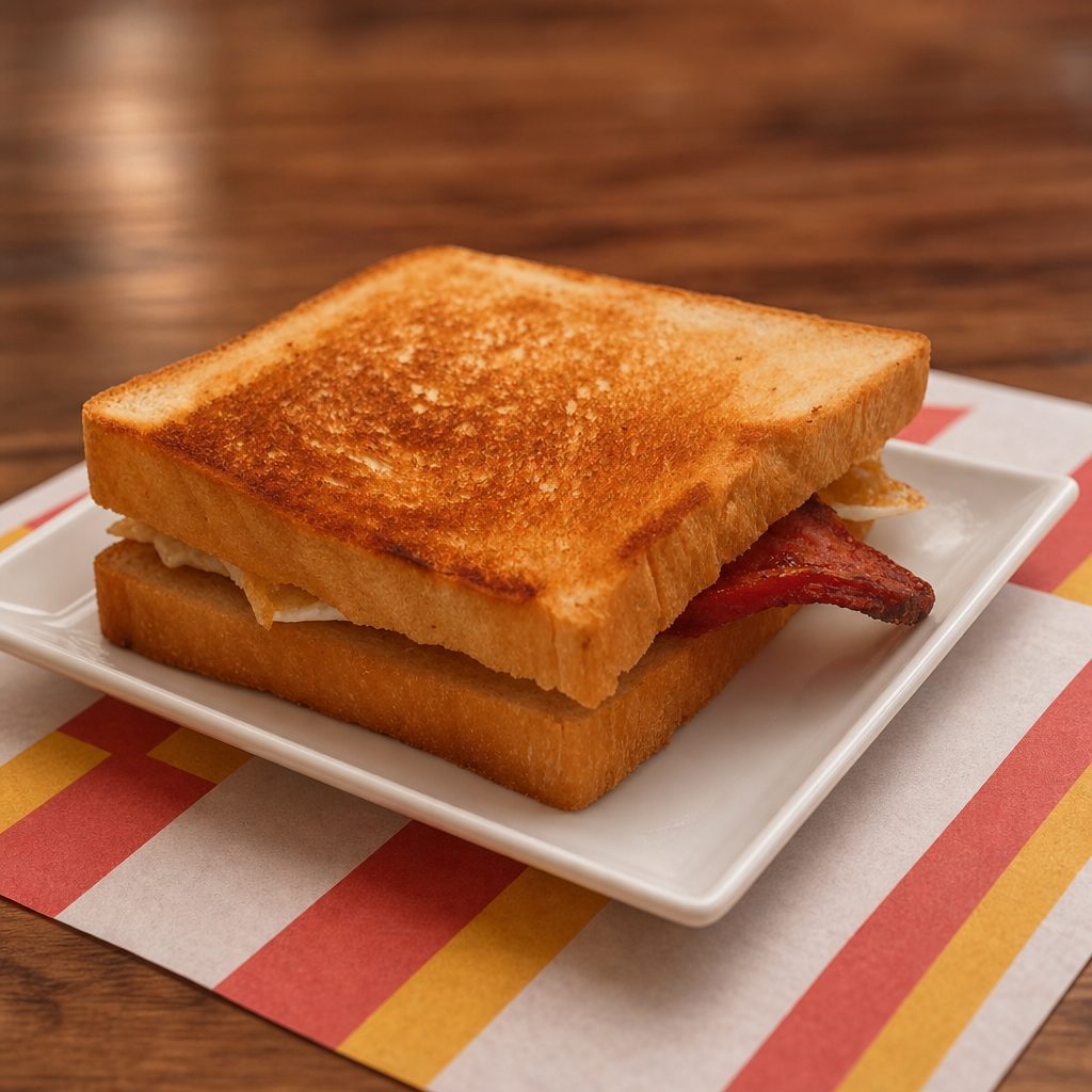 Bacon & Egg on Toast.