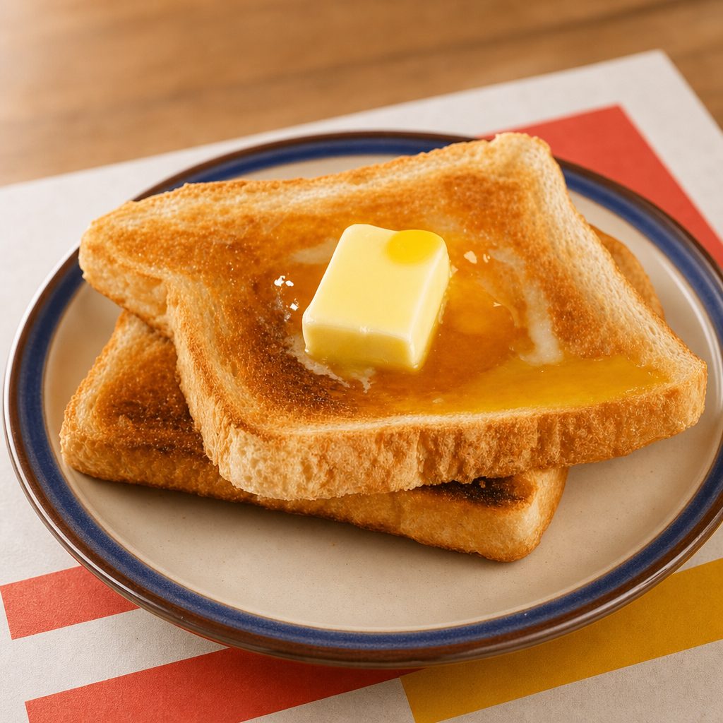 1 Slice of Toast.