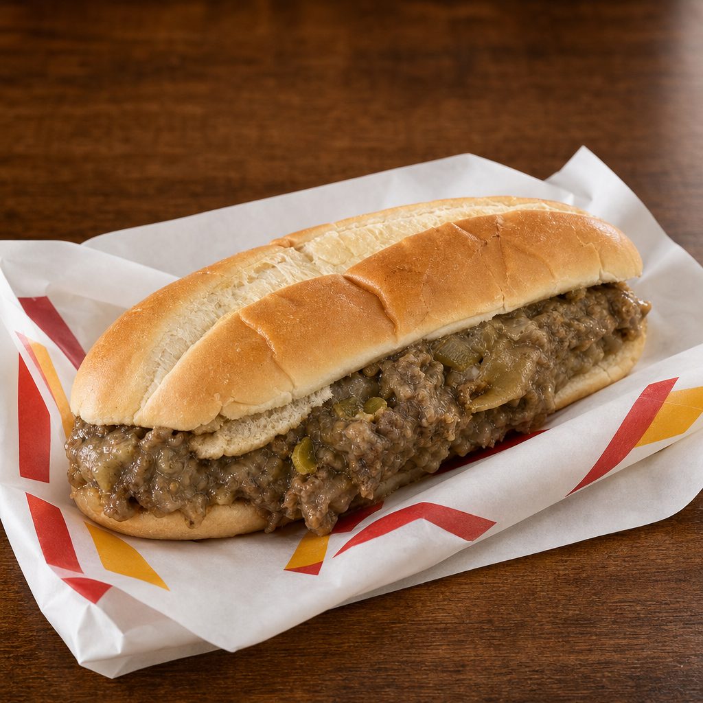 Philly Steak Sandwich.