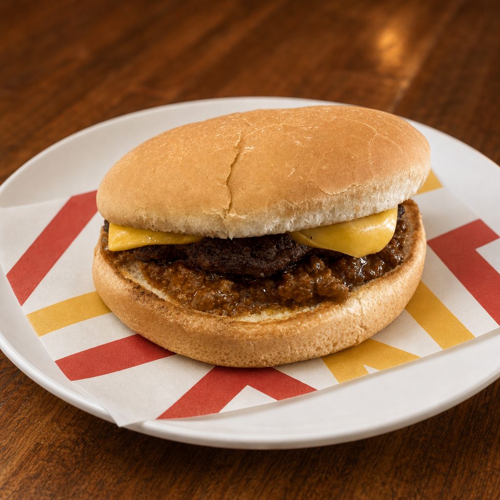Chili Burger.