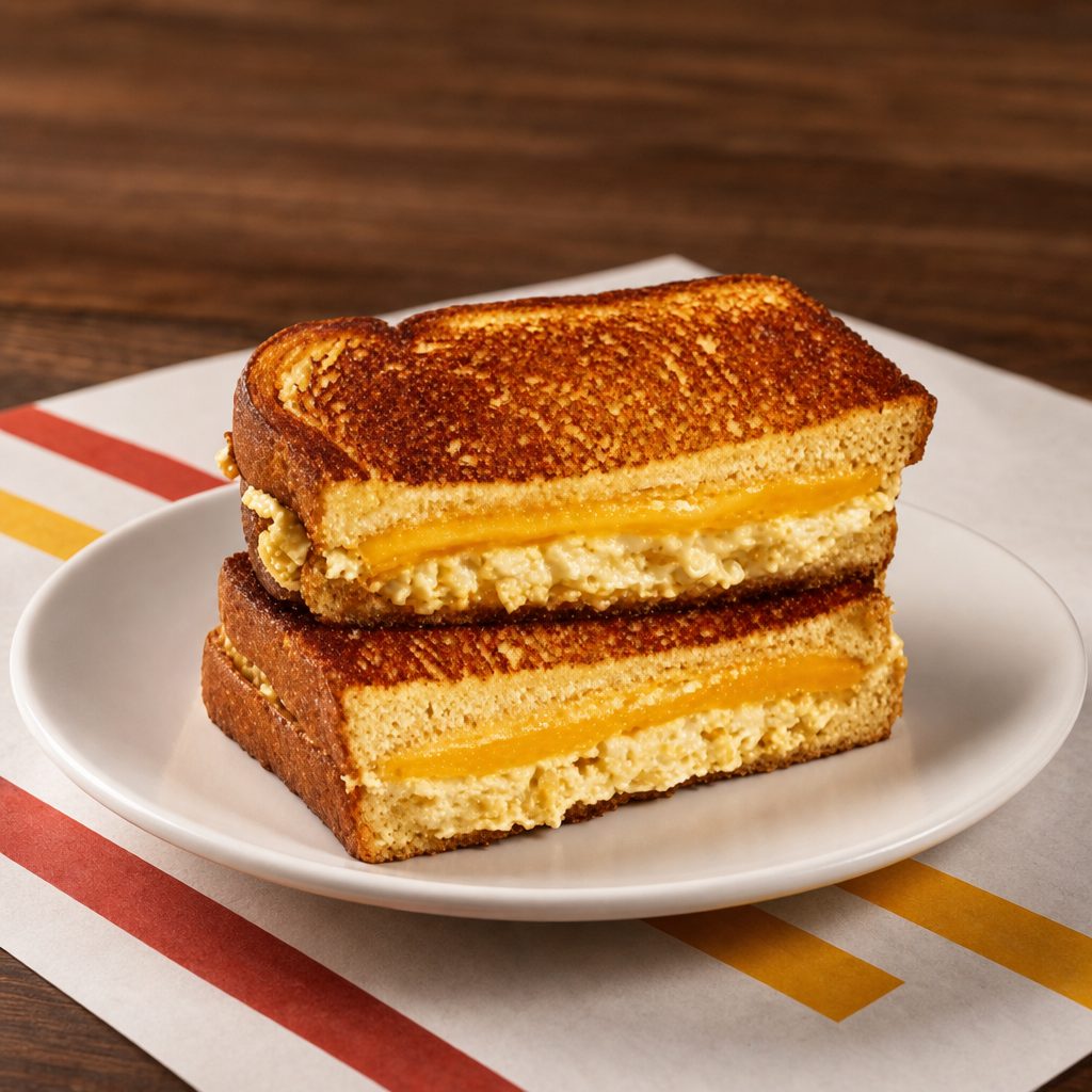 Egg and Cheese on Toast.