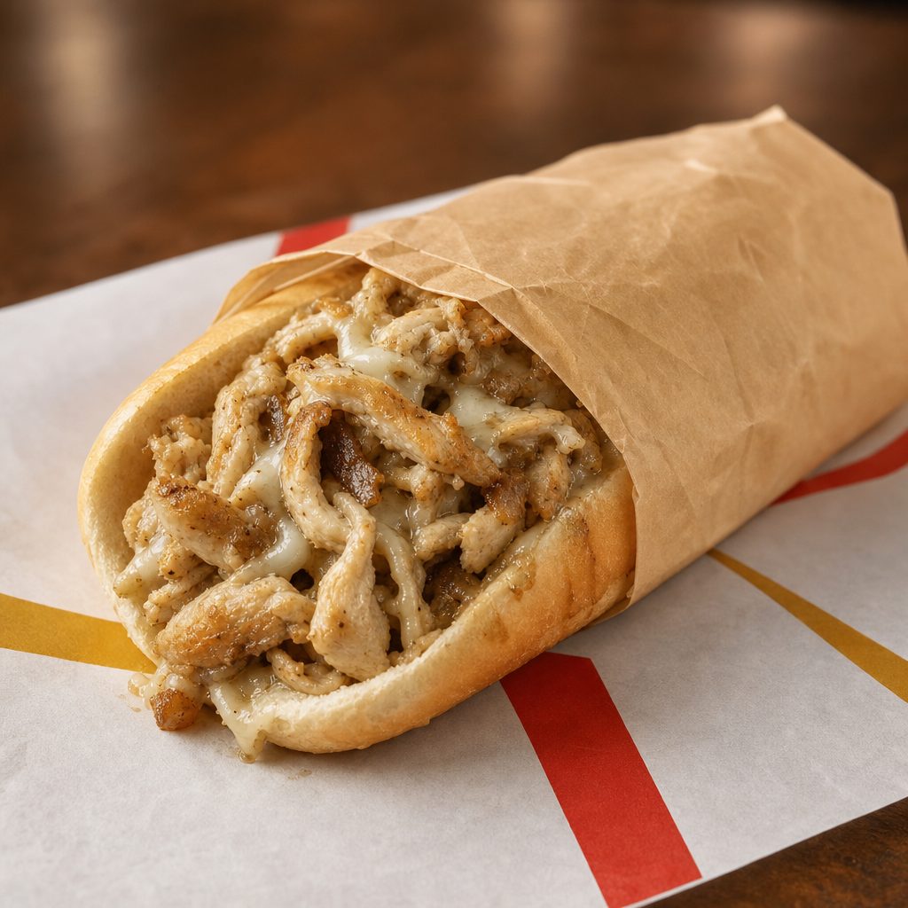 Chicken Philly Combo.