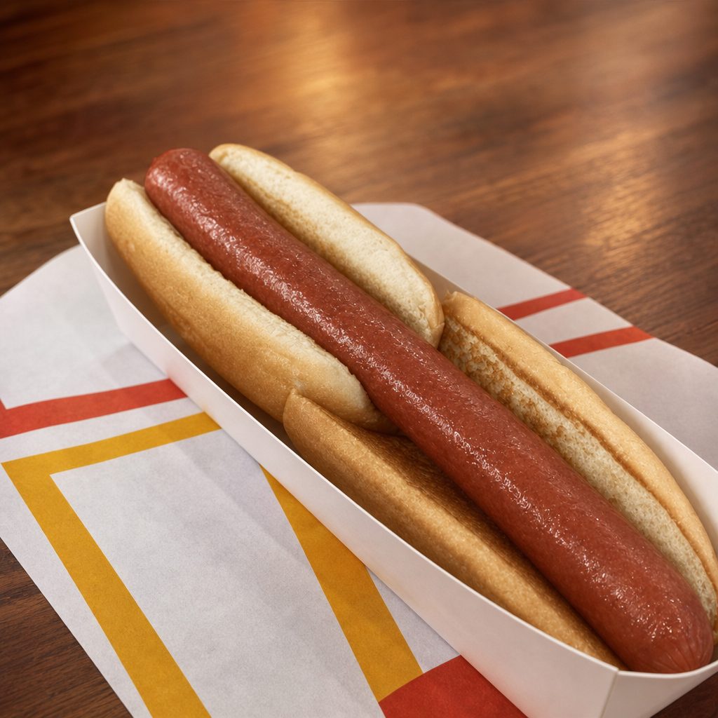 Footlong Hot Dog.