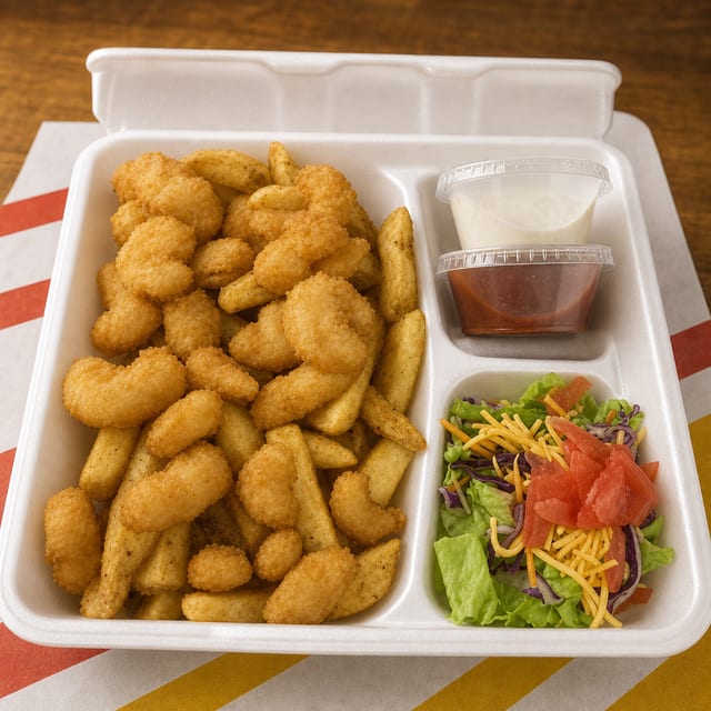 Shrimp Dinner.
